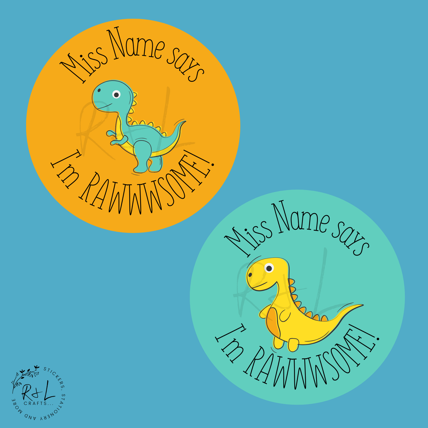 Awesome Teacher sticker notebook