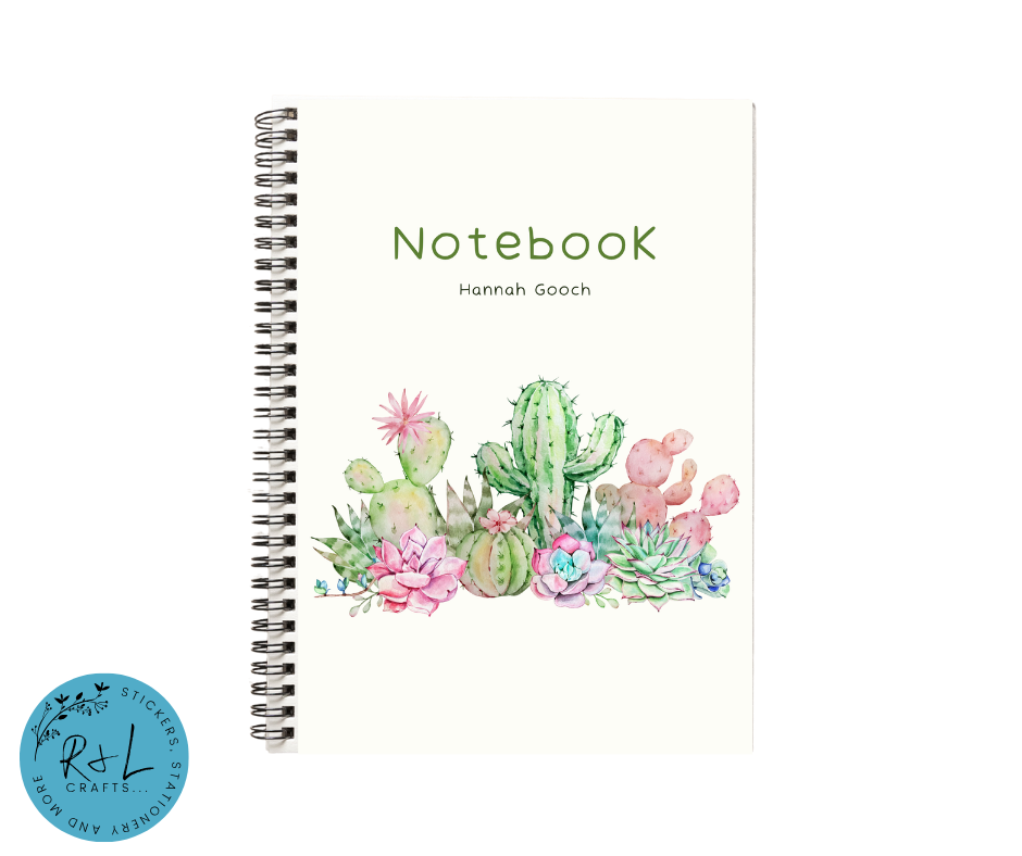 Cacti collection notebook