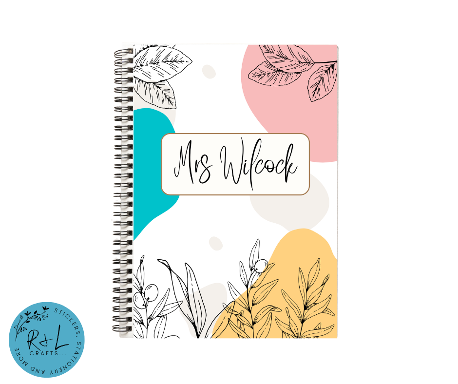 Leaf & Colour notebook