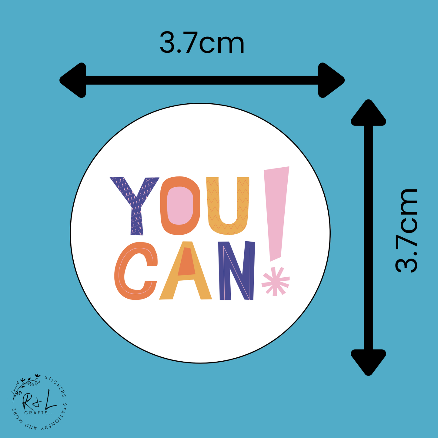 Affirmation stickers