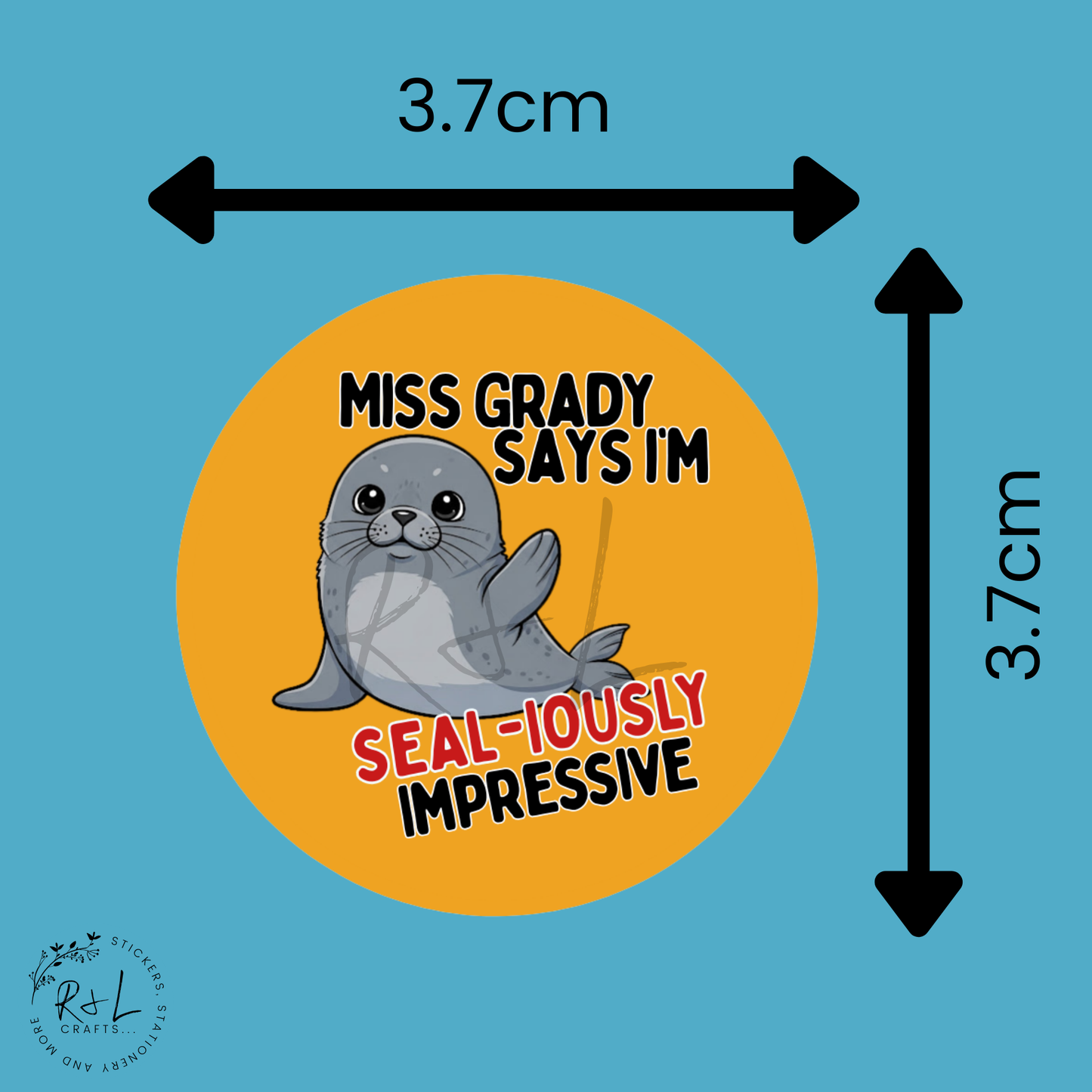 Land, Sea & Sweet Success teacher stickers