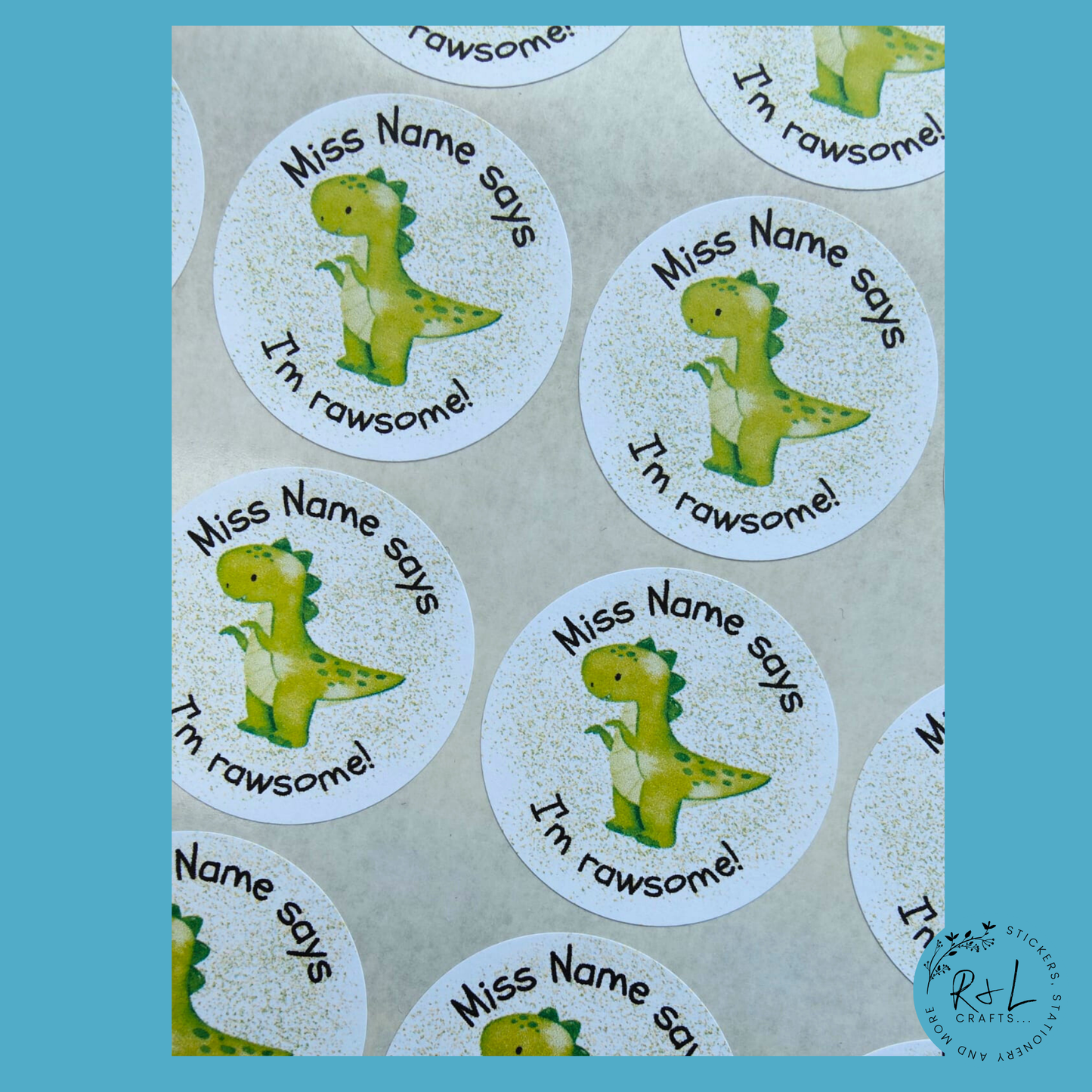 Egg-cellent teacher stickers