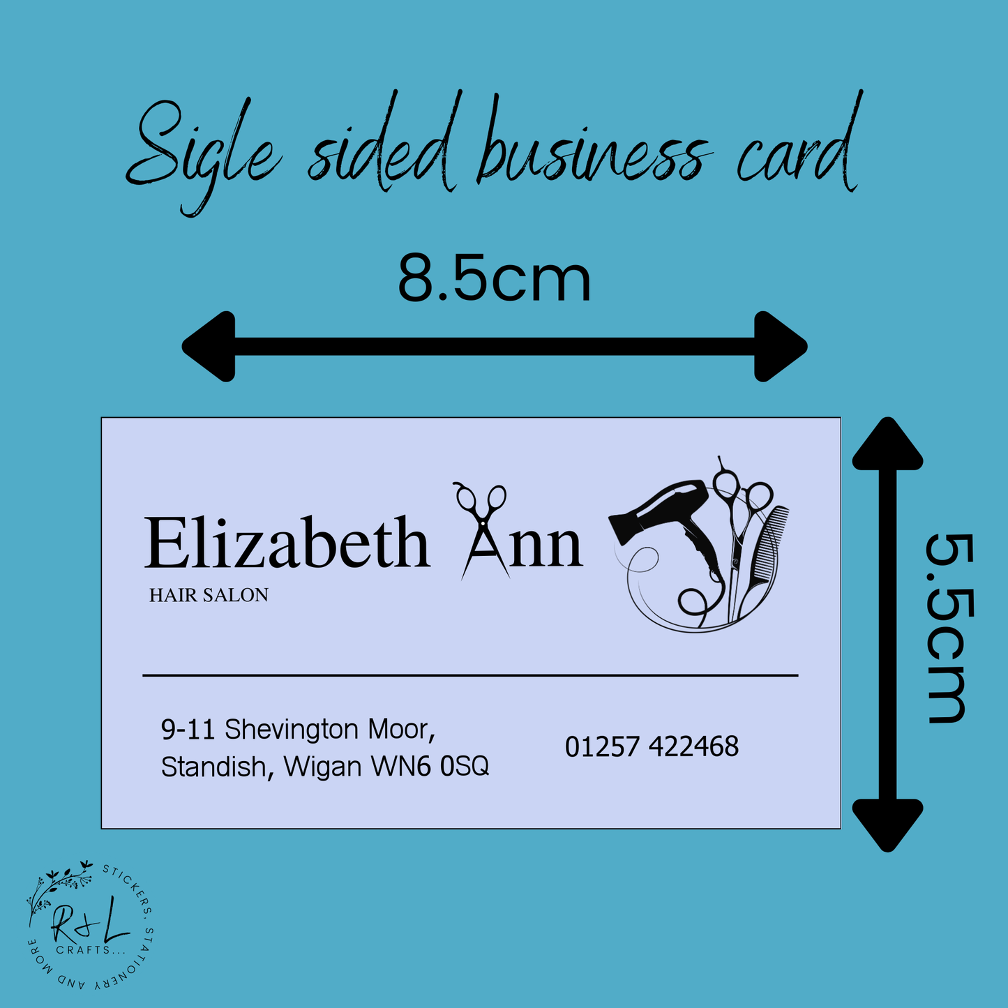 Business card - Single Sided