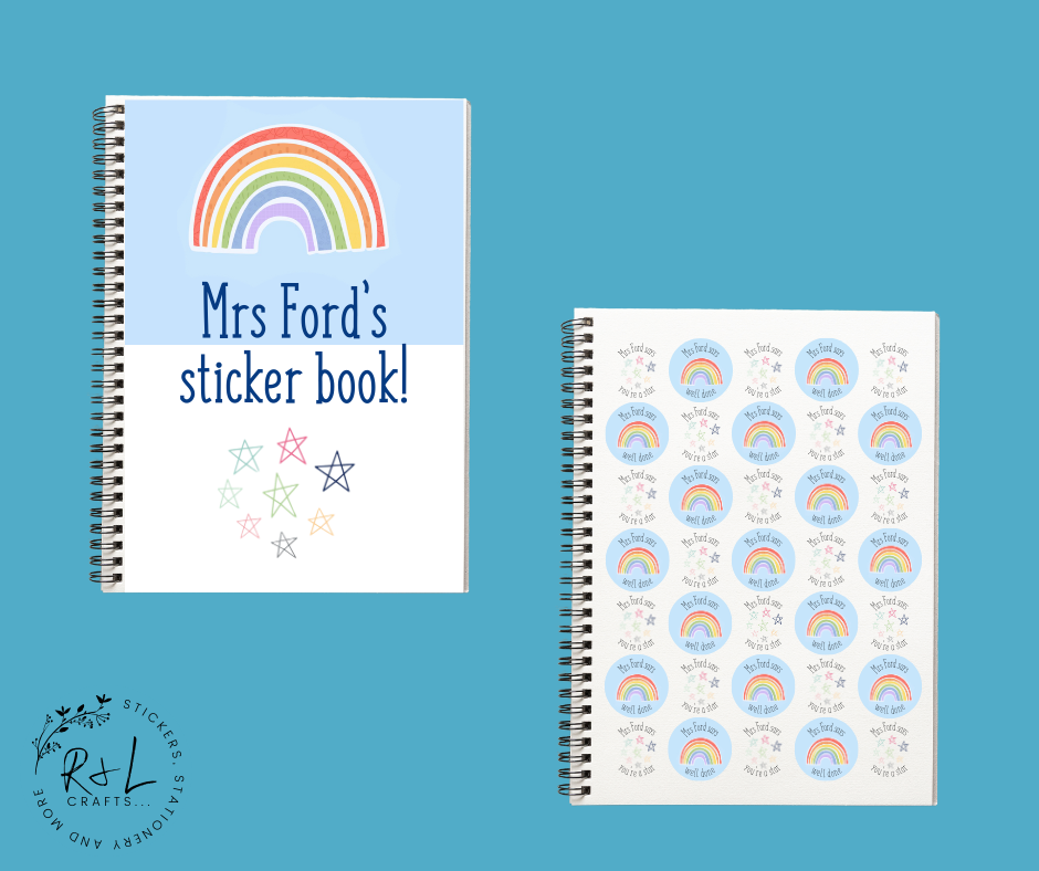 Teacher sticker book - teacher