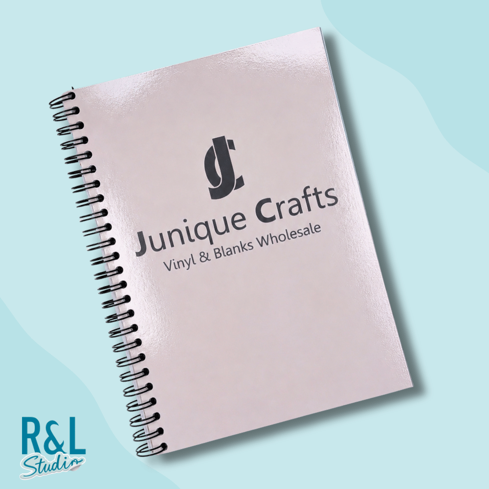 Personalised Logo Wirebound Notebook