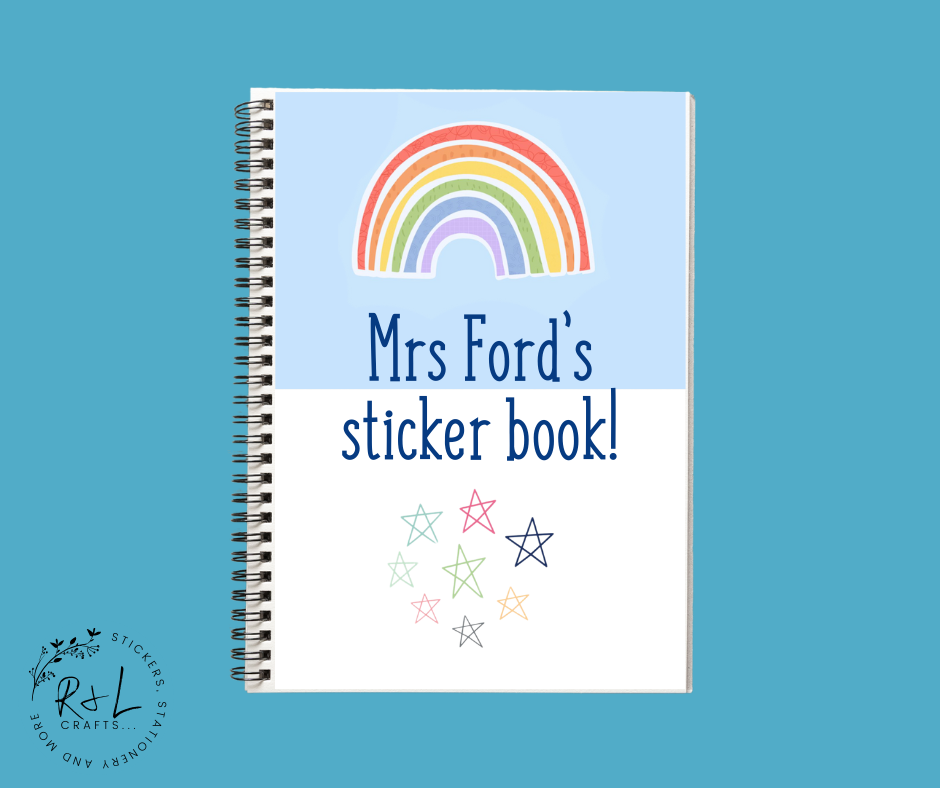 Teacher sticker book - teacher