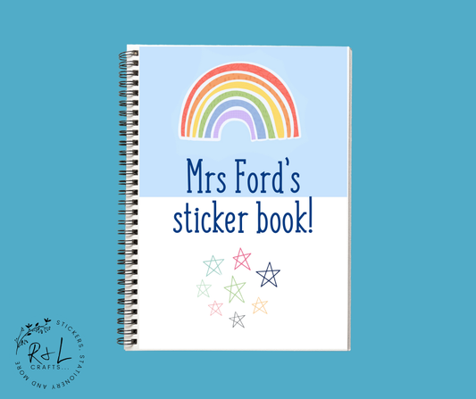 Teacher sticker book - teacher