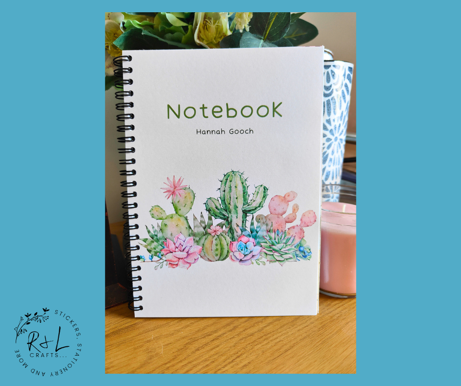 Cacti collection notebook