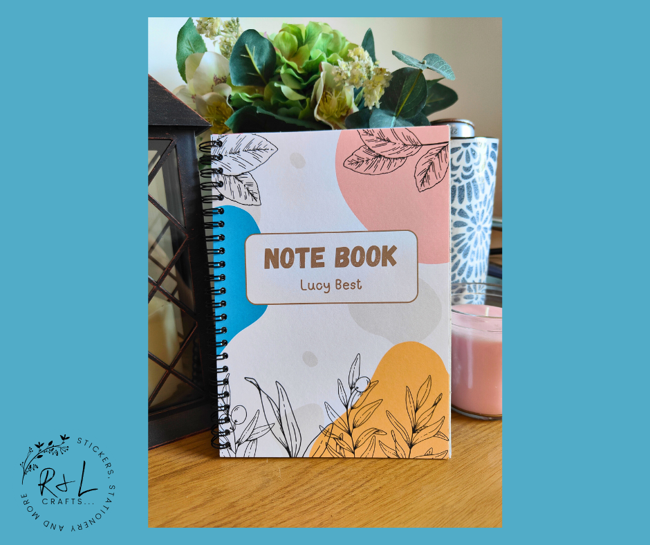 Leaf & Colour notebook