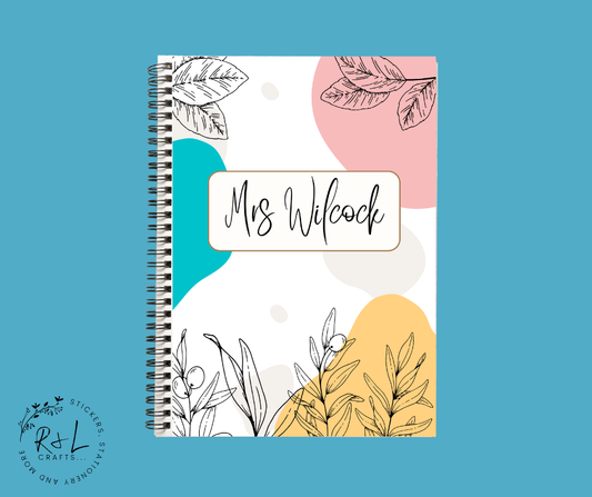 Leaf & Colour notebook