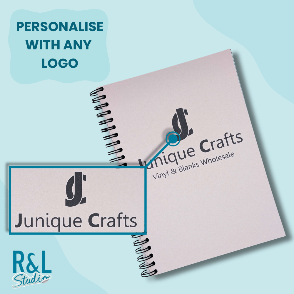 Personalised Logo Wirebound Notebook