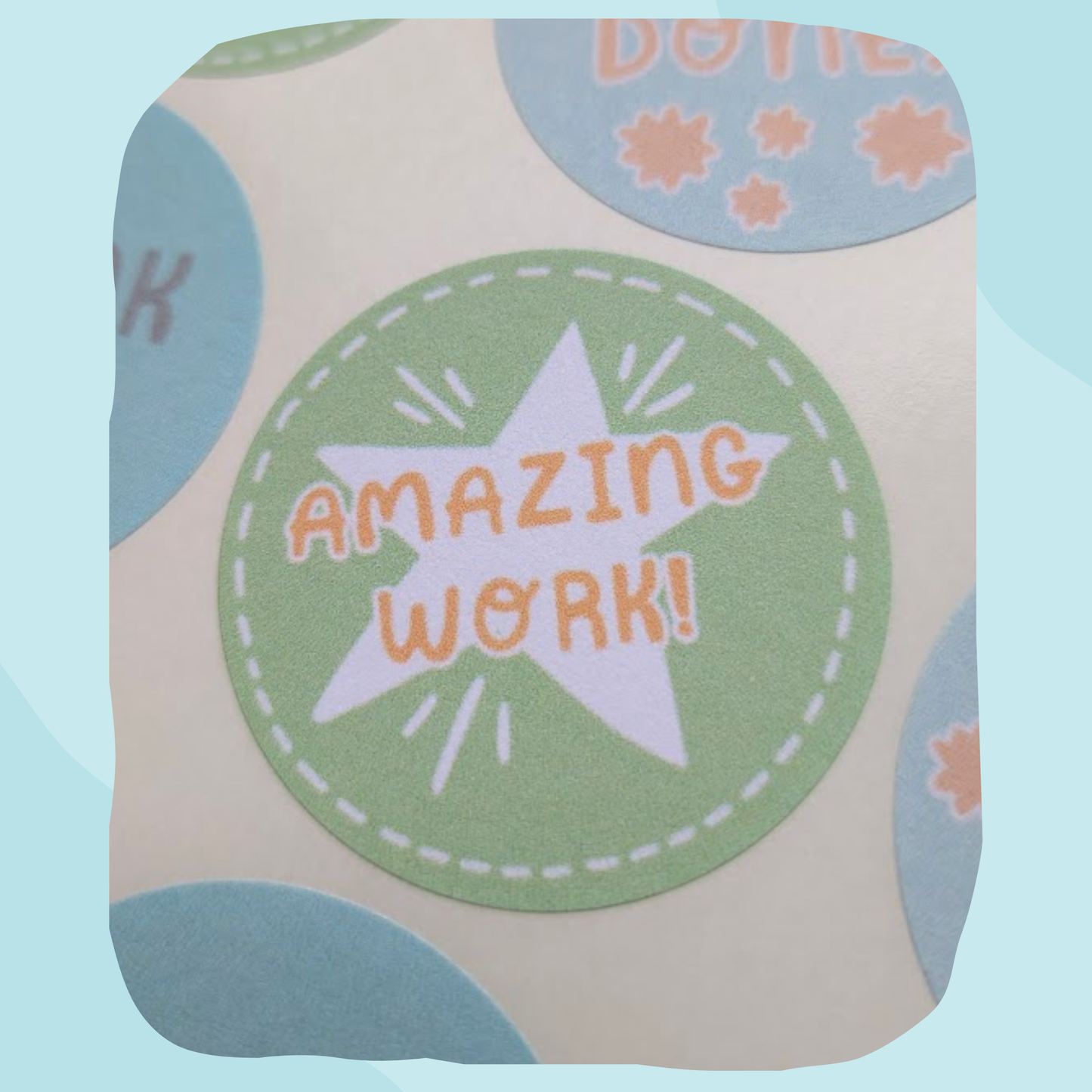 Pastel Reward Teacher Stickers