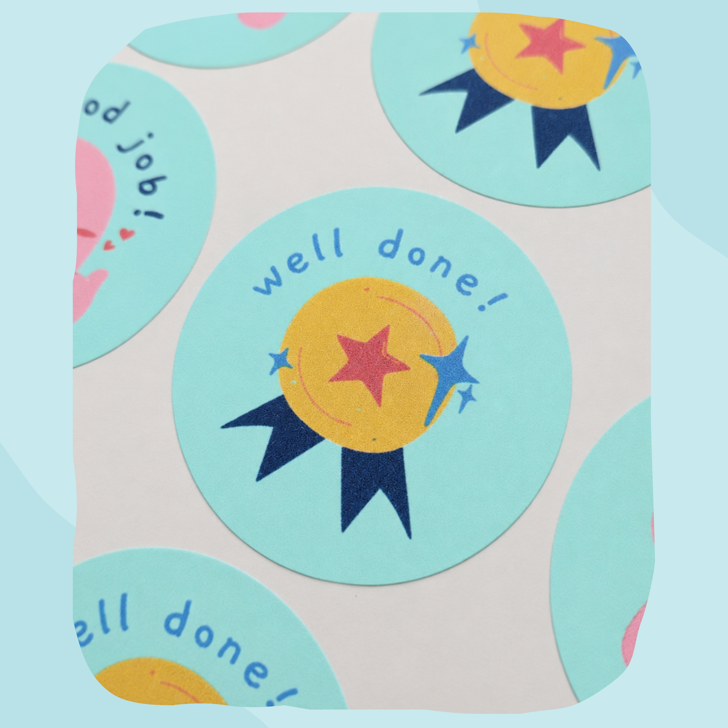 Positive Vibes Teacher Stickers