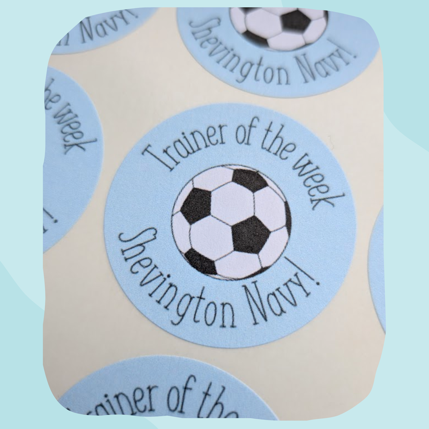 Football Teacher Stickers