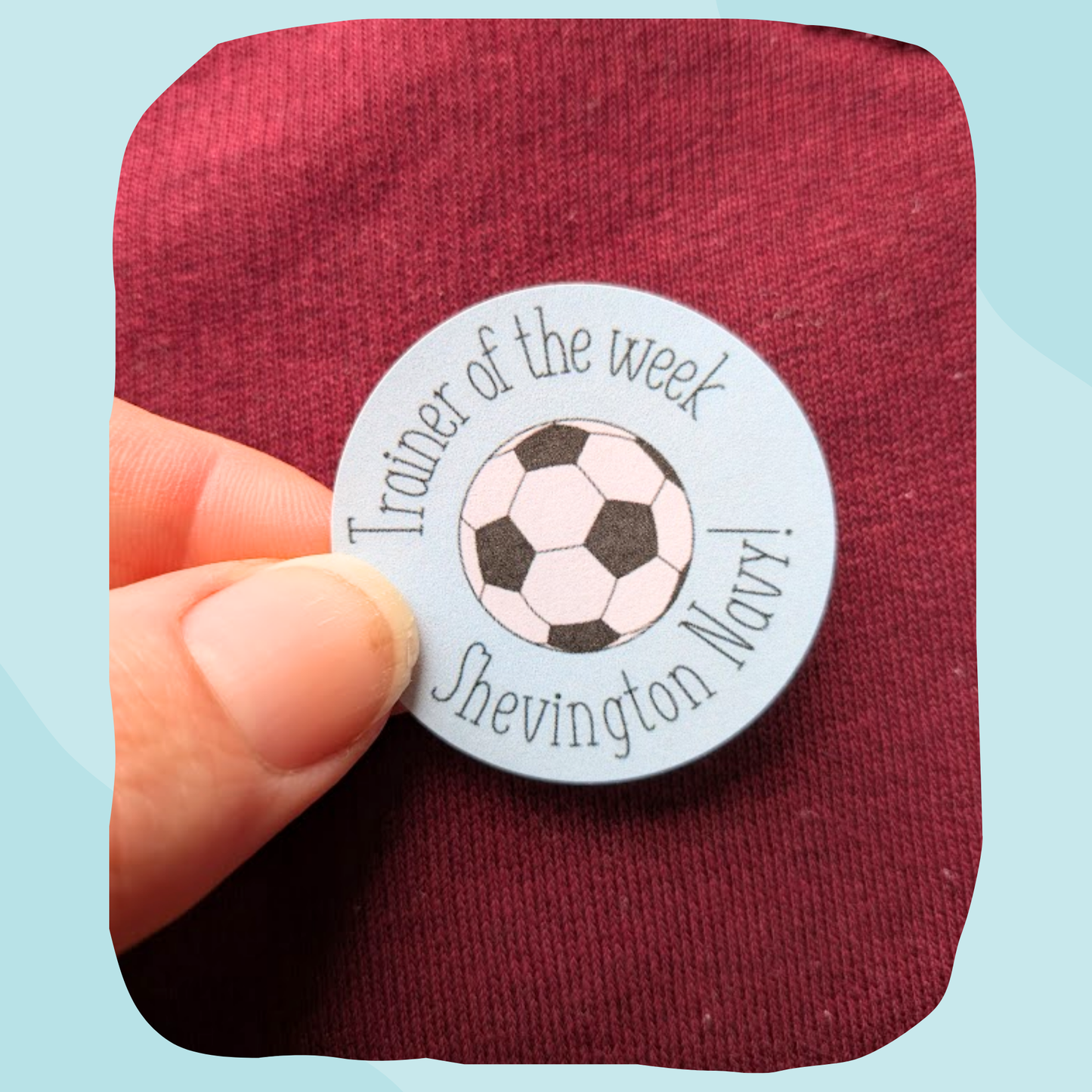 Football Teacher Stickers