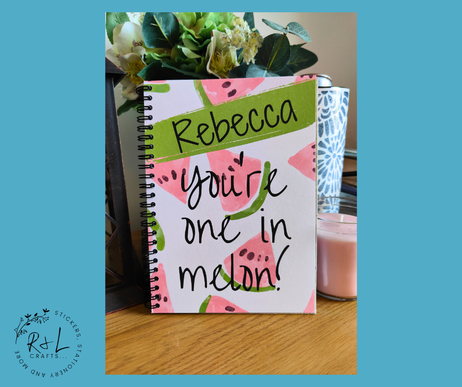One in a melon notebook