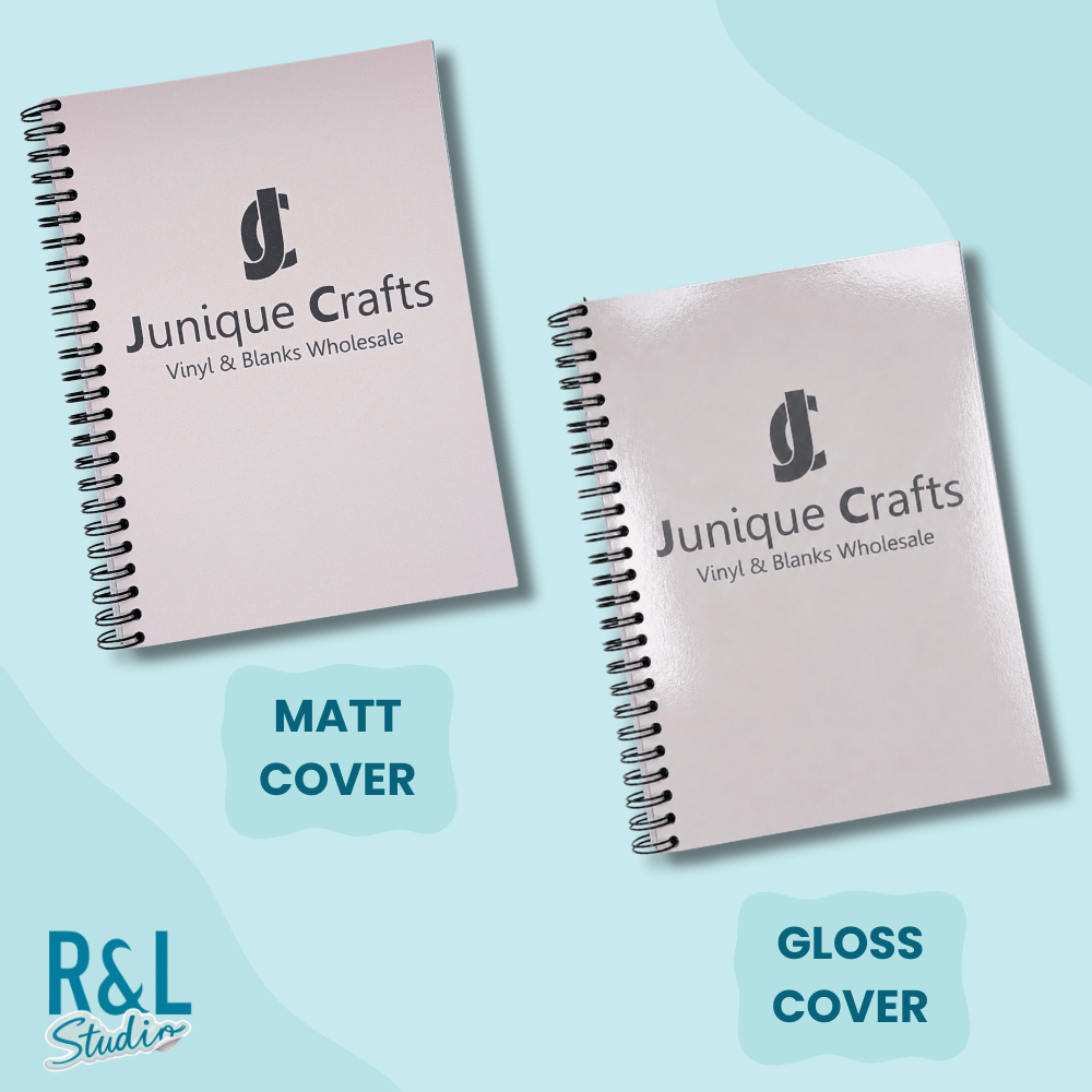 Personalised Logo Wirebound Notebook