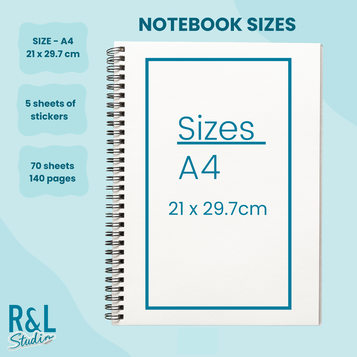 Personalised You're the Best Teacher Sticker Book & Notebook