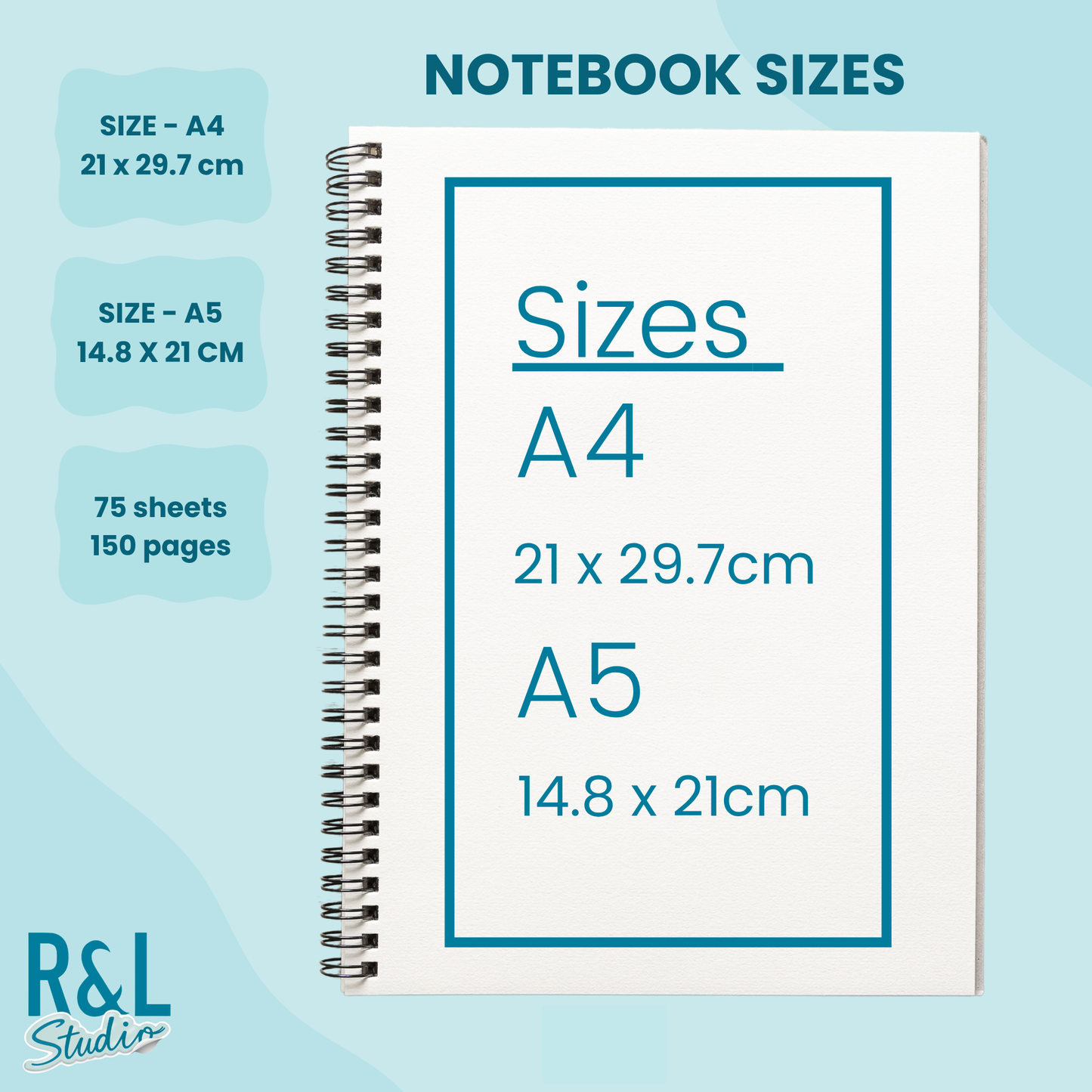 Personalised You're the Best Teacher Wirebound Notebook
