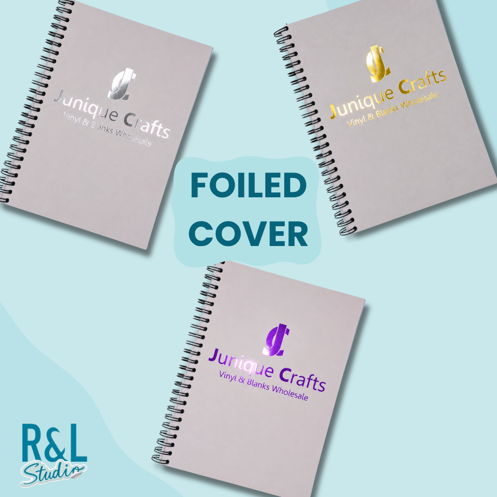 Personalised Logo Wirebound Notebook