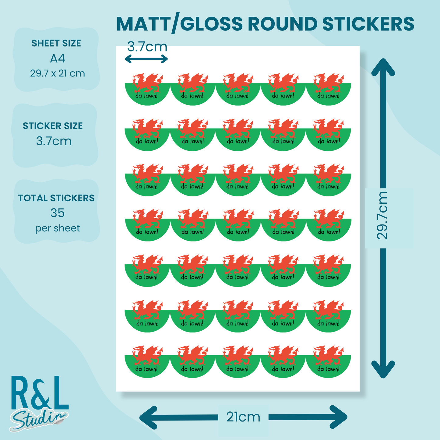 Language Flag Teacher Stickers