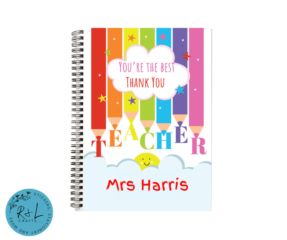 You're the best teacher notebook