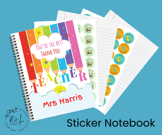 Your the best sticker notebook