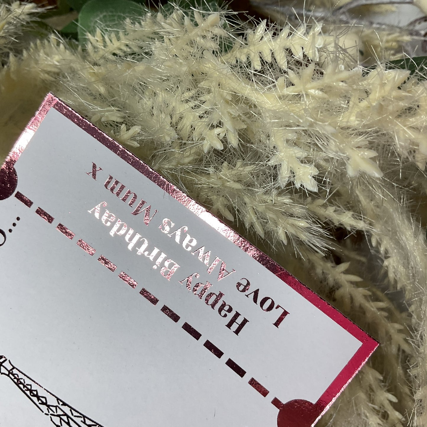 Disneyland Paris Foiled Ticket