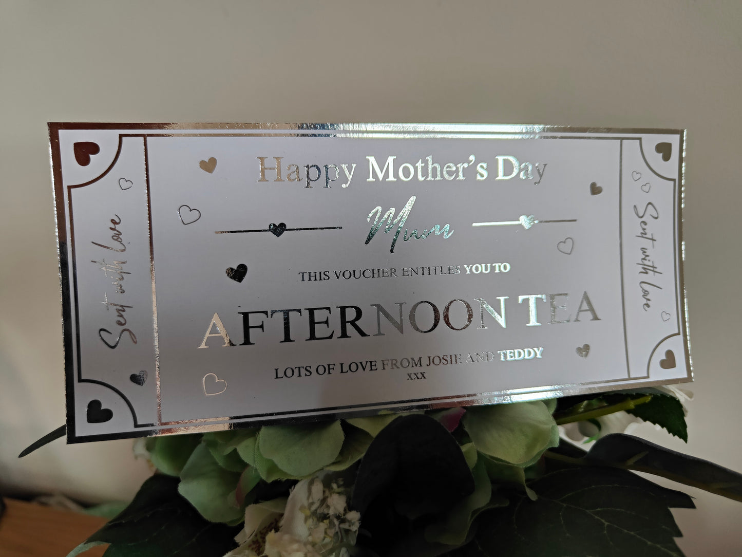 Mother Day Foiled Ticket