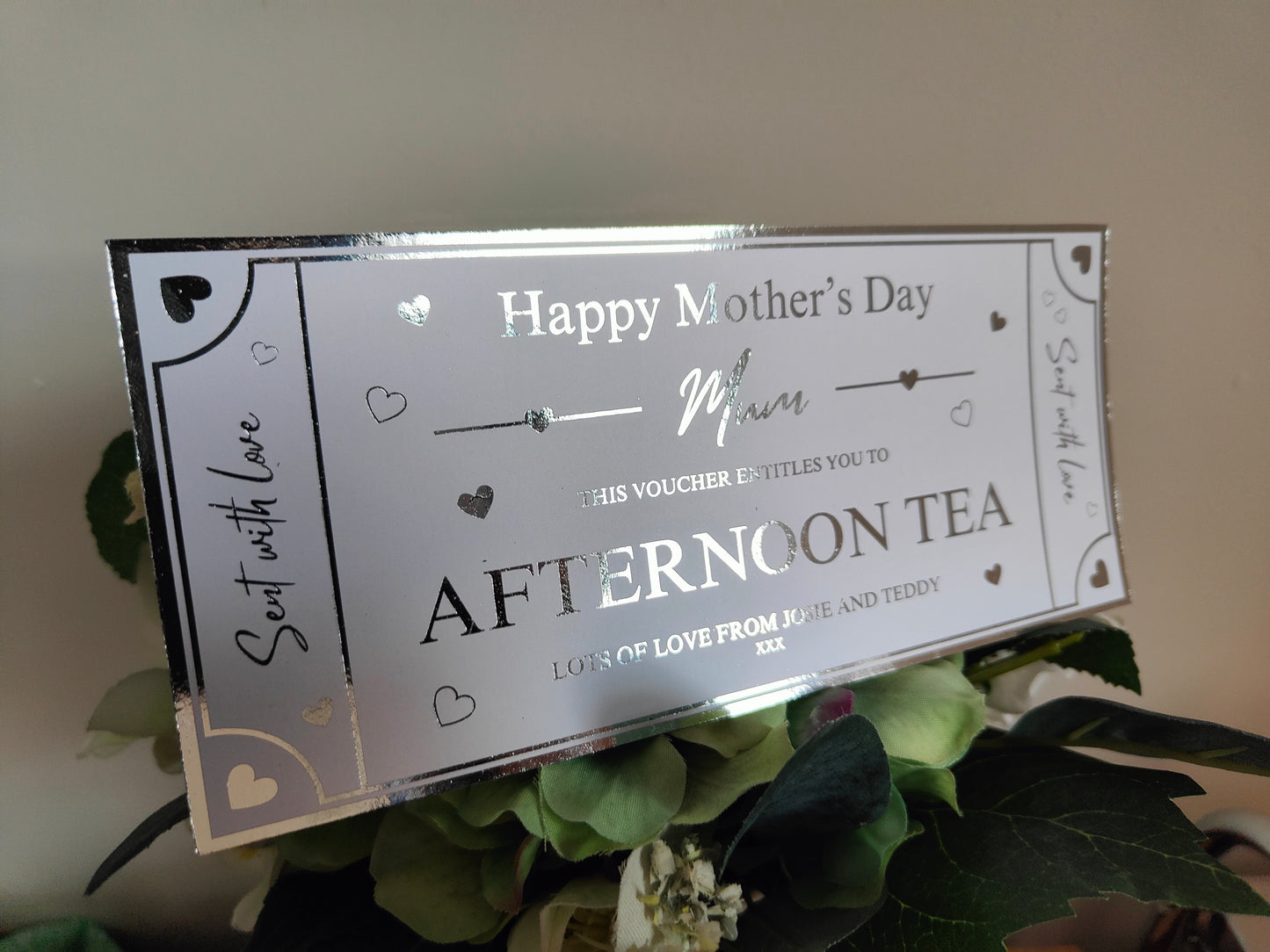 Mother Day Foiled Ticket