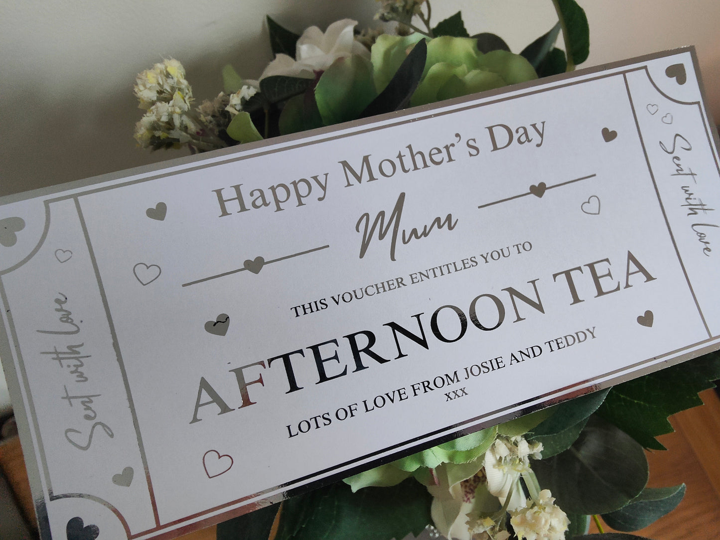 Mother Day Foiled Ticket