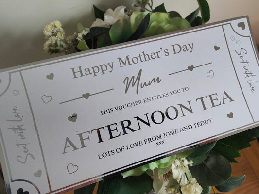 Mother Day Foiled Ticket