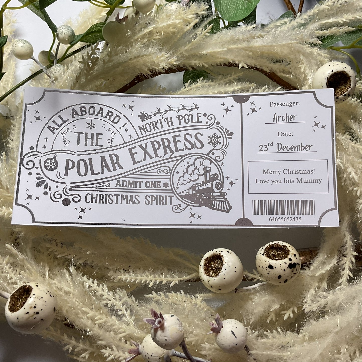 Polar Express Adventure Ticket 2