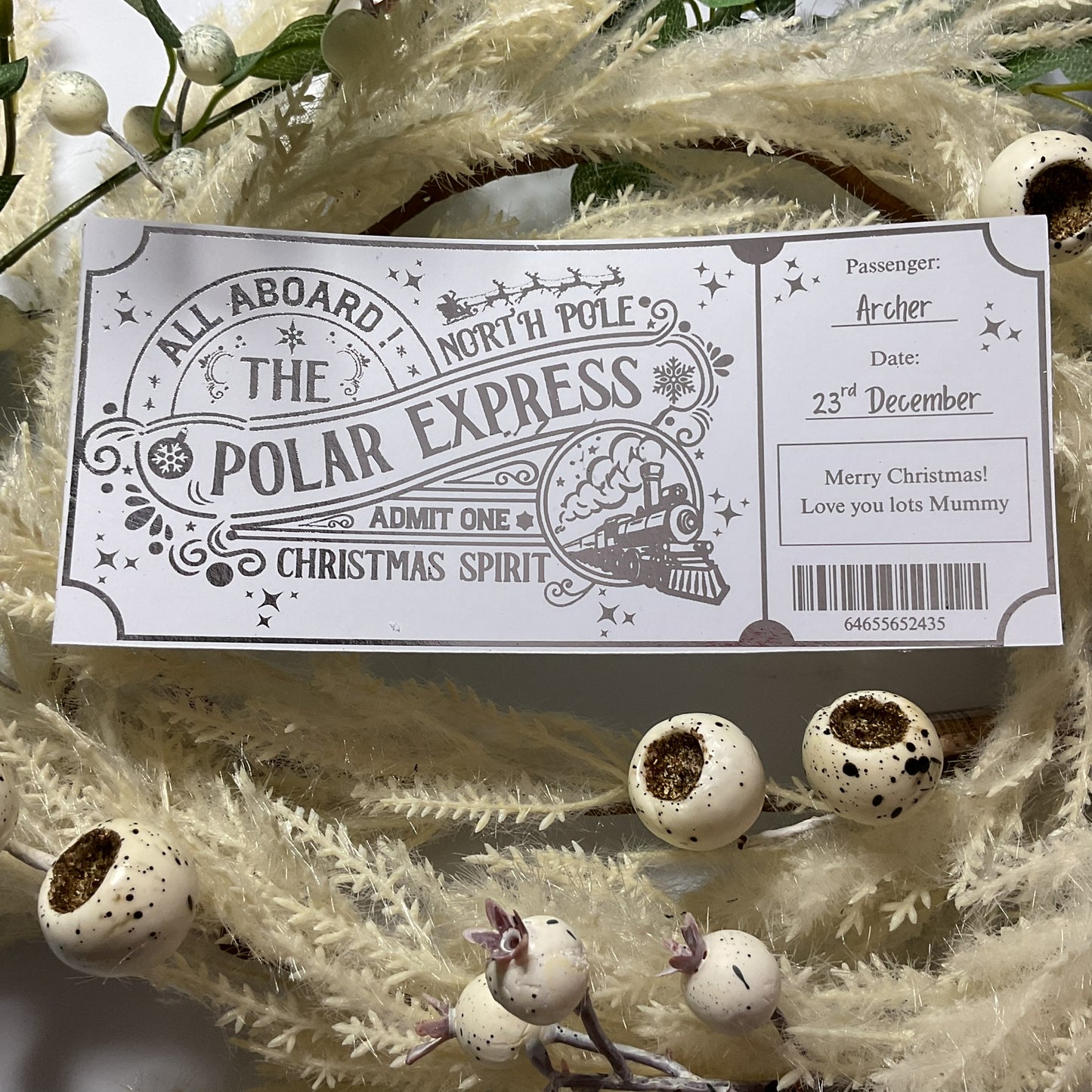 Polar Express Adventure Ticket 2