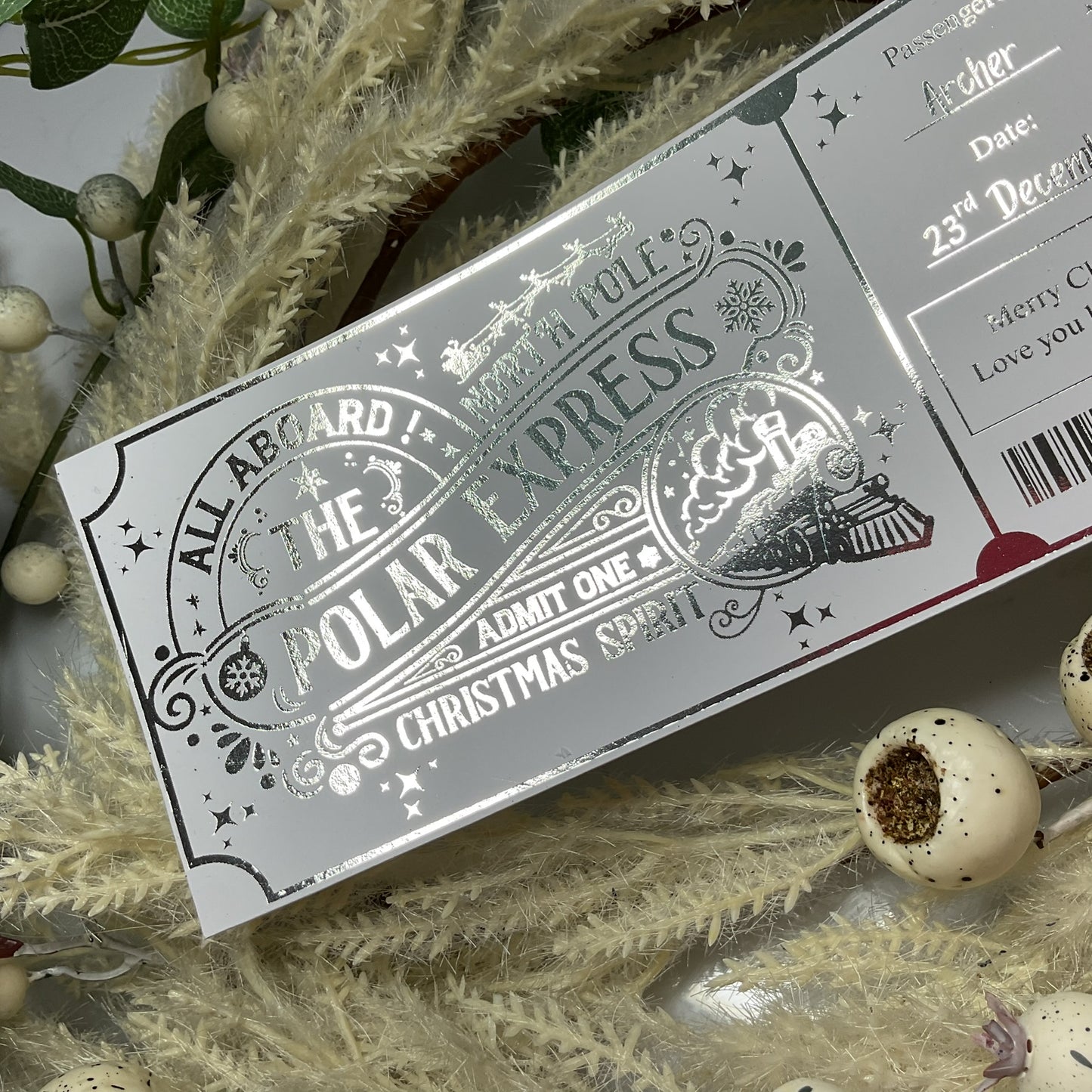 Polar Express Adventure Ticket 2