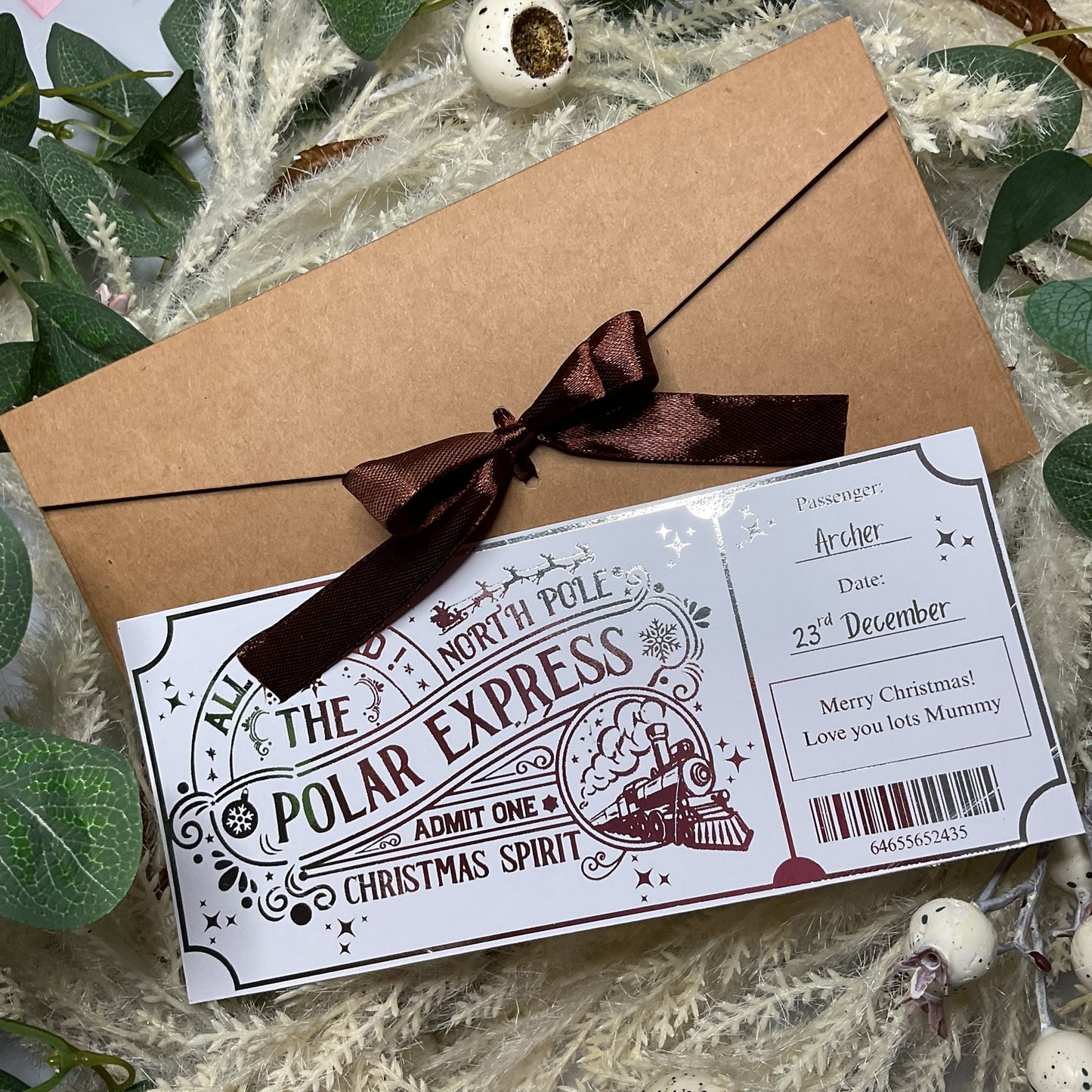 Polar Express Adventure Ticket 2