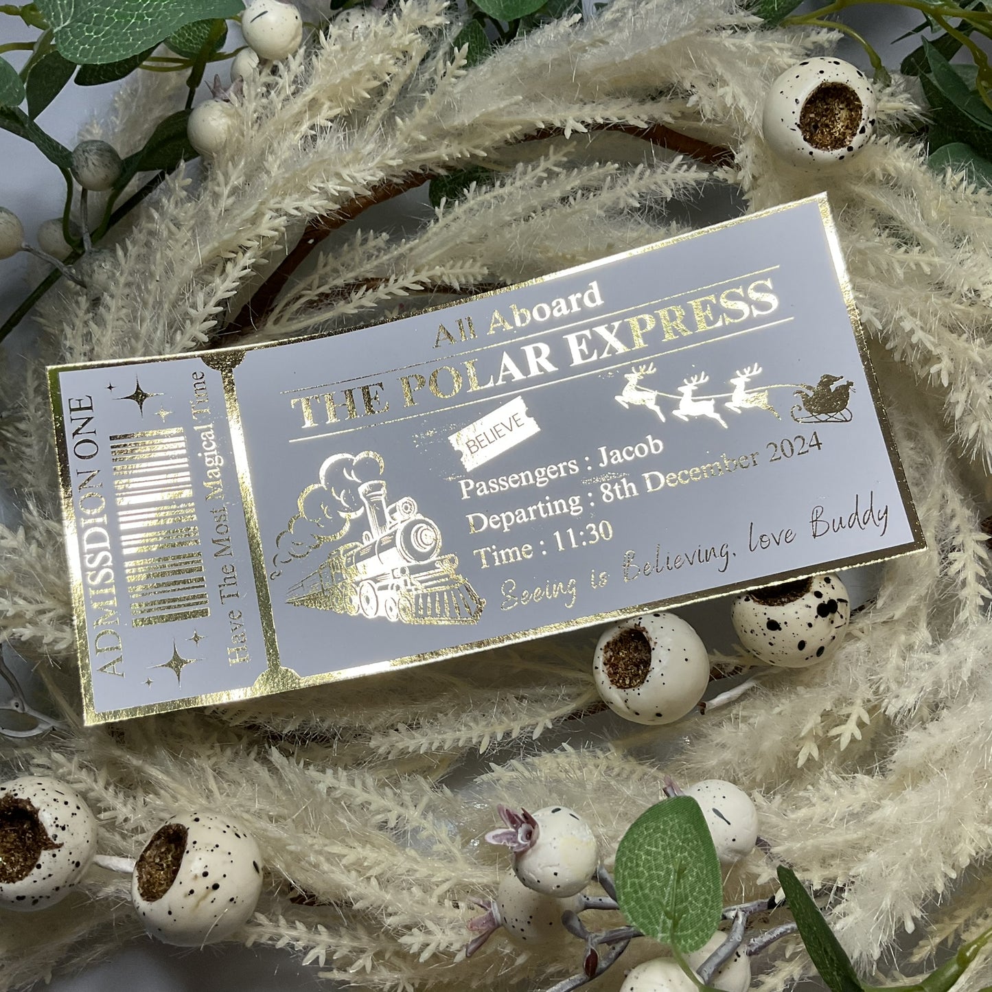 Polar Express Adventure Ticket 1