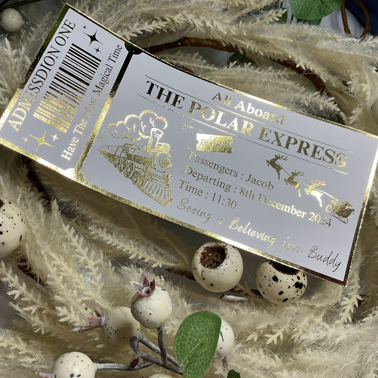 Polar Express Adventure Ticket 1