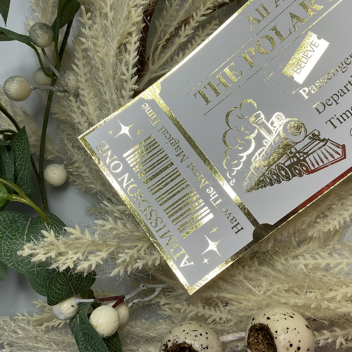 Polar Express Adventure Ticket 1