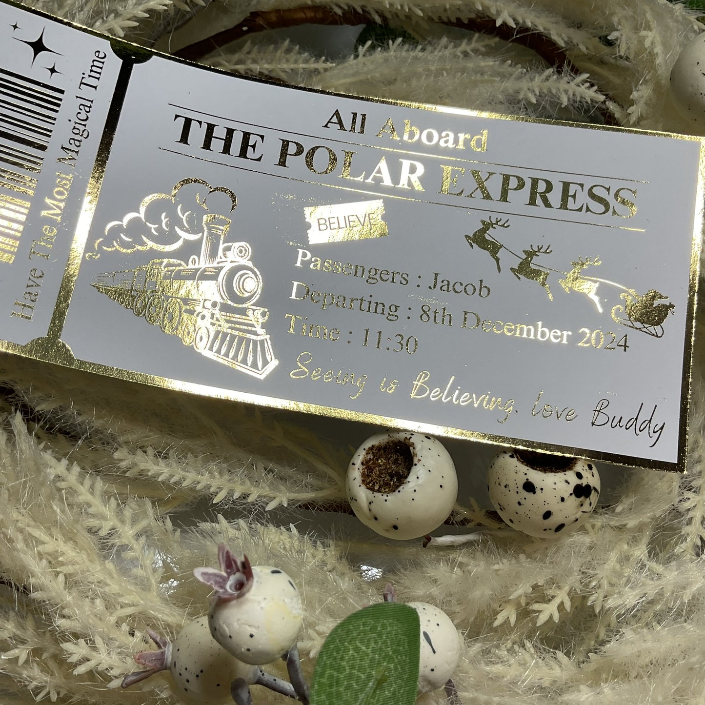 Polar Express Adventure Ticket 1