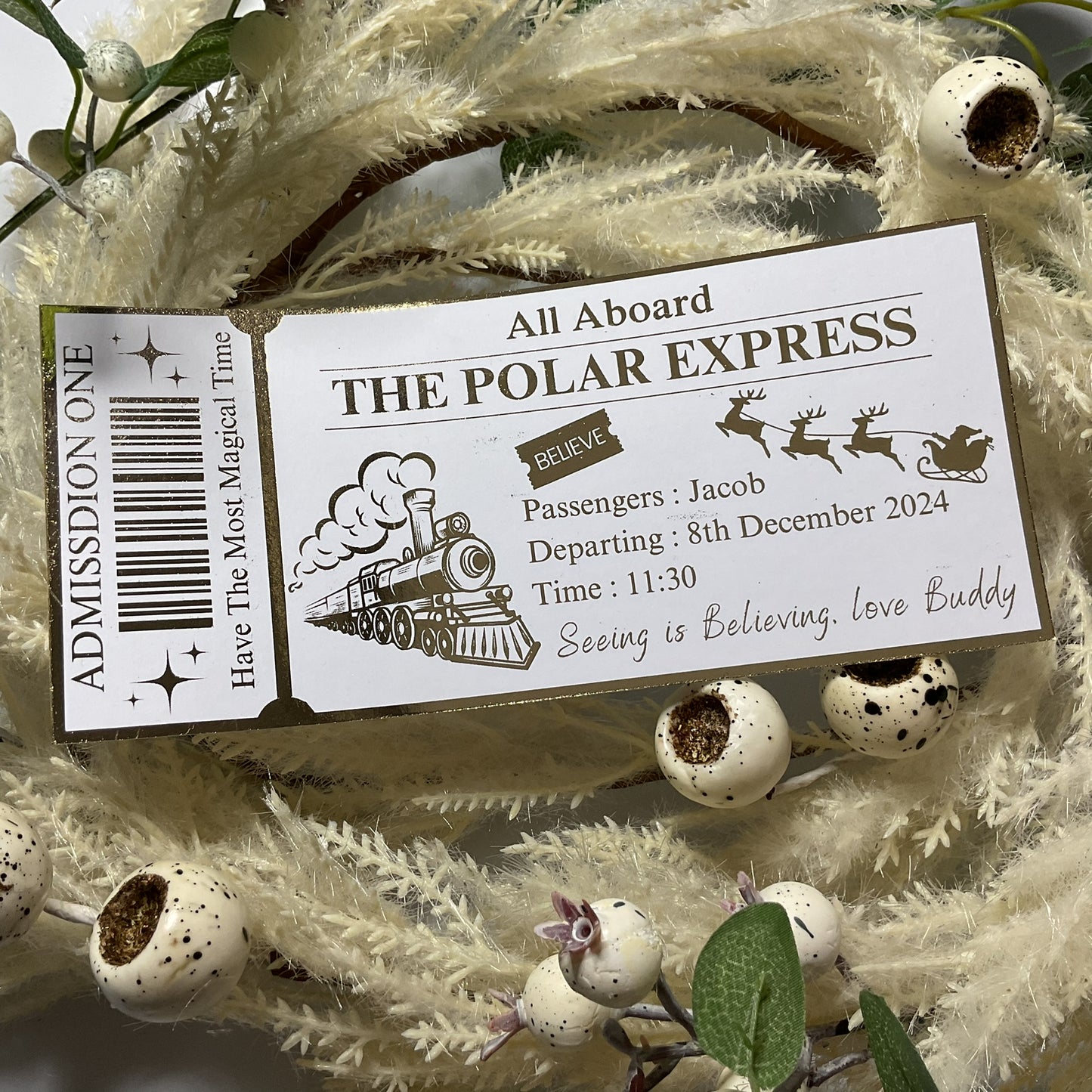 Polar Express Adventure Ticket 1