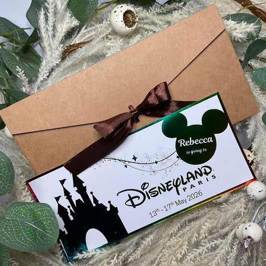 Simple Disneyland Paris Foiled Ticket