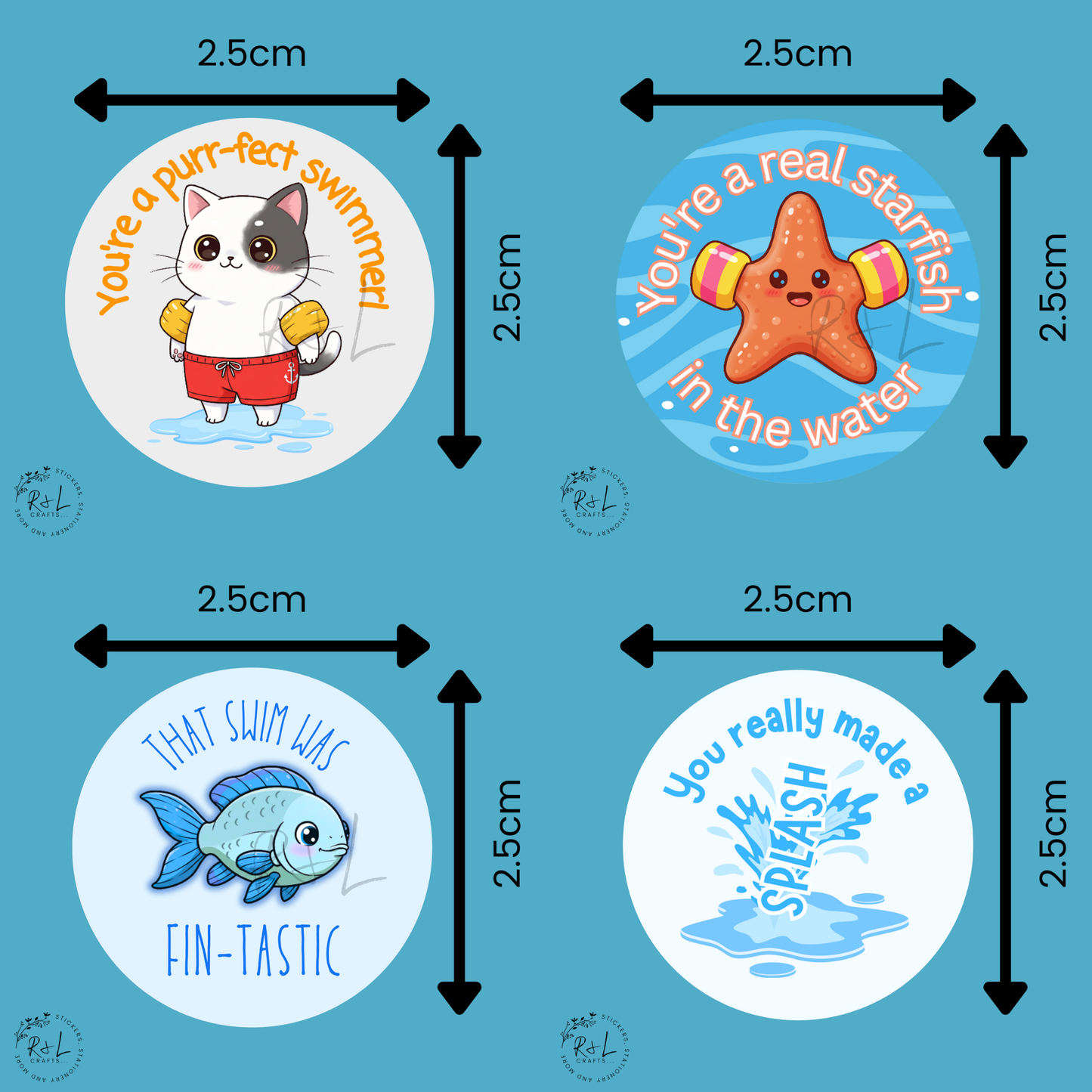 Funny Swimming Teacher Sticker