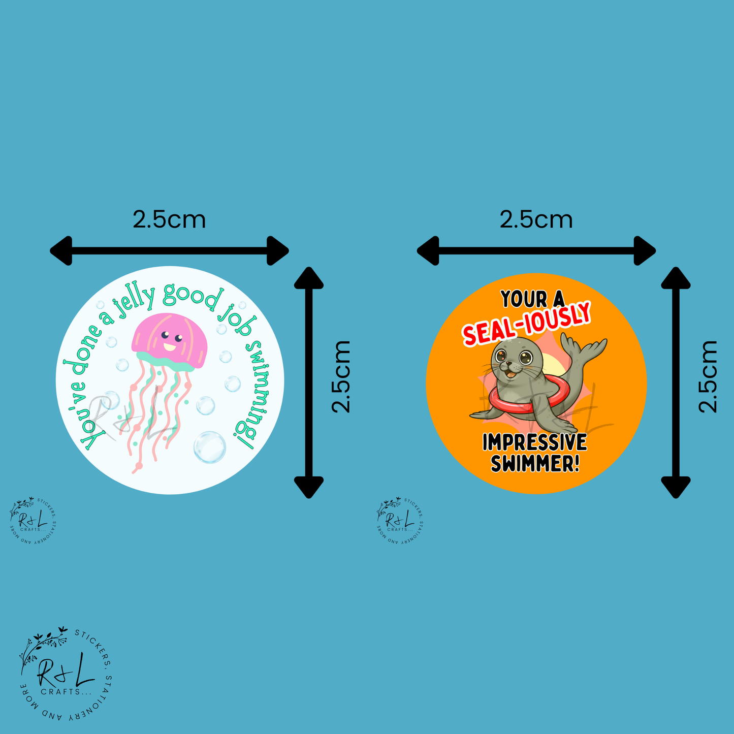 Funny Swimming Teacher Sticker